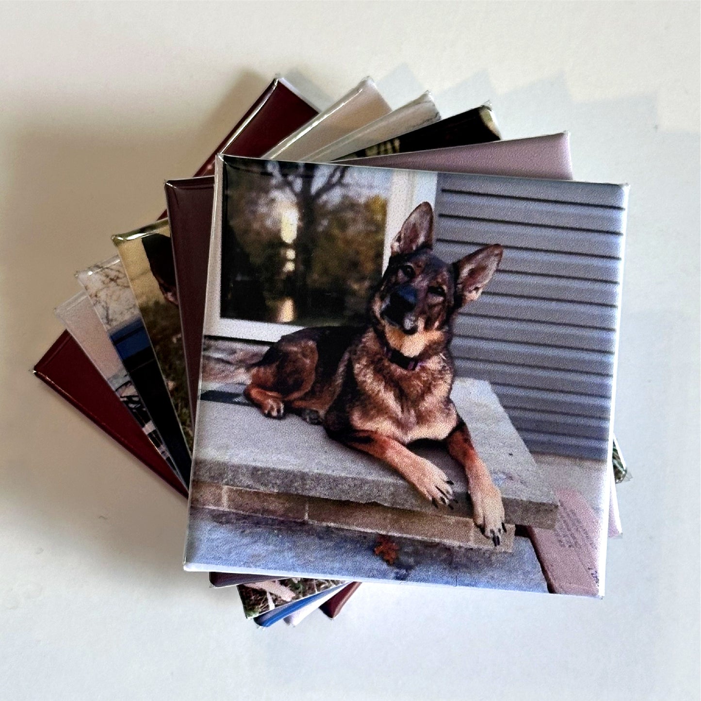Personalized Photo Magnets – Set of 9 | Create Your Own